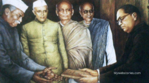 Dr. Babasaheb Ambedkar presenting the Constitution of India