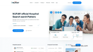 Searching registered hospitals under MJPJAY website
