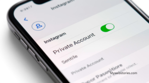 इंस्टाग्रामवर अकाउंट प्रायव्हेट करण्याची सेटिंग.
