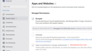 फेसबुकमधील थर्ड पार्टी ॲप्सचे ॲक्सेस काढून टाकण्याची प्रक्रिया.