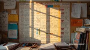 गणिताची सूत्रे लक्षात ठेवण्यासाठी फॉर्म्युला चार्टची पद्धत.