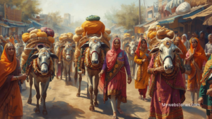 पारंपारिक बंजारा तांडा आणि त्यांची जीवनशैली.