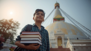 चैत्यभूमीवर विचारांची शिदोरी घेणारा तरुण वर्ग.